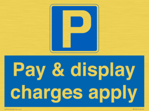 Pay & display charges apply